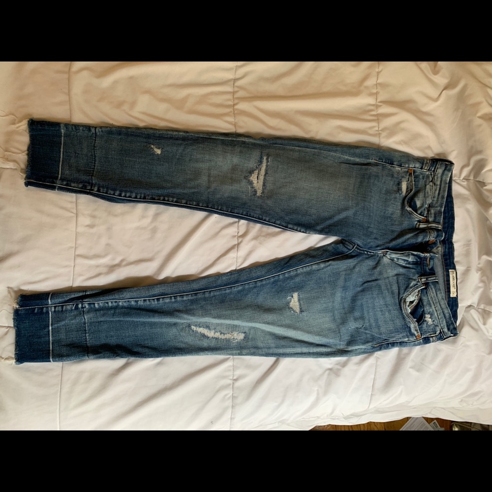 BLANKNYC distressed skinny jeans
